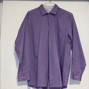 Van Heusen Purple Button-Down